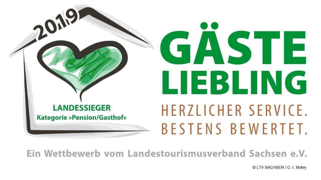 Pension Goldstück Bad Schandau Exterior foto